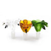 Two-headed snake theme glass bowl - Image 3