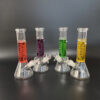 Straight Tube Glass Bong With Glycerin Oil - Image 2