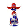Yoda silicone bong with glass bowl 7 inches - Image 3