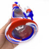 Type A silicone bong with glass bowl 8 inches - Image 7