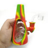 Conicall glass silicone bong with quartz banger 5.90 inches - Image 3