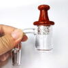 Quartz Banger Kit with Color Carb caps Terp Pearls - Image 4