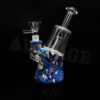 Printed glass silicone bong with glass bowl 6.50 inches - Image 4