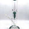 Single Mushroom Straight Glass Bong - Image 3