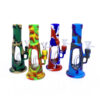 Type A silicone bong with glass bowl 8 inches - Image 2