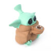 Cute Yoda silicone bong with glass bowl 4.70 inches - Image 4