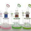 Subdivision Straight Glass Bong - Image 2