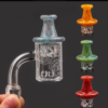 Quartz Banger Kit with Color Carb caps Terp Pearls - Image 2