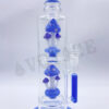 Double Mushroom Straight Glass Bong - Image 4
