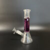 Straight Tube Glass Bong With Glycerin Oil - Image 4