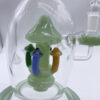 Mushroom Glass Bong 8.85" - Image 4