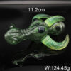 Transparent Big Squid Glass Hand Pipe - Image 2
