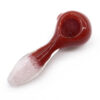 Orange White Gradient Import Pigment Glass Hand Pipe - Image 5