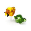 Two-headed snake theme glass bowl - Image 6
