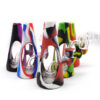 Conicall glass silicone bong with quartz banger 5.90 inches - Image 2