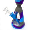 Morty silicone bong with glass bowl 7.60 inches - Image 6