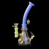 Starry Bead Horn Straight Glass Bong - Image 3