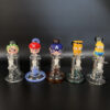 Cartoon Character Mixed Straight Glass Bong - Image 6