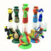 Arabia silicone bong with glass filter 9.05" - Image 2