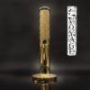 Gold Straight Tube Glass Bong Supplier - Image 4