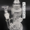 Frosted Water recycle glass bong - Image 3