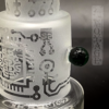 Mini Glass Bong Sand Blast - Image 5