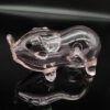 Transparent Pig Glass Hand Pipe - Image 3