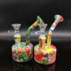 Bend head silicone bong with glass filter 5.78" - Image 5