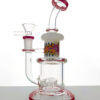 Subdivision Straight Glass Bong - Image 3