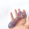 Purple Printing Import Pigment Glass Hand Pipe - Image 6