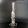 Double Jellyfish Long Straight Glass Bong - Image 3