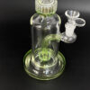 Single Tyre Thread Straight Glass Bong - Image 4