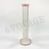 Pink Straight Glass Bong - Image 3