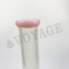 Pink Straight Glass Bong - Image 4