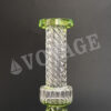 Single Tyre Thread Straight Glass Bong - Image 5