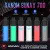 RandM Sunax 700 Kit  Rechargeable Disposable Vape - Image 5