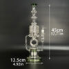 Lookah Style Glass Bong 17.7" - Image 6