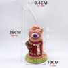 smoke retail supplier Clay Beaker Glass Bong - Image 2