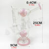 Water recycle glass bong 9.84" - Image 6