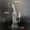 Helical Cycle Straight Glass Bong - Image 6