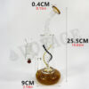 Gene Chain Straight Glass Bong - Image 6
