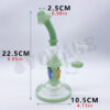 Mushroom Glass Bong 8.85" - Image 6