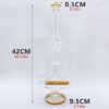 Water recycle glass bong 16.53" - Image 2