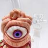 smoke retail supplier Clay Beaker Glass Bong - Image 4