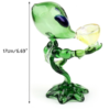 Aliens glass pipe Bubbler - Image 4