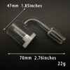 Quartz Banger with withe C.A.D - Image 3