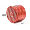 Aluminum Alloy Herb Grinder 63mm Distributor - Image 3
