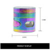 Drawer Type Herb grinder 63mm Rainbow B2B - Image 4