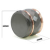 Zinc Alloy Herb grinder 63mm Supplier - Image 3