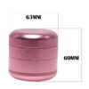 Aluminum Alloy Brilliant Cut Grinder Supplier 63mm - Image 5